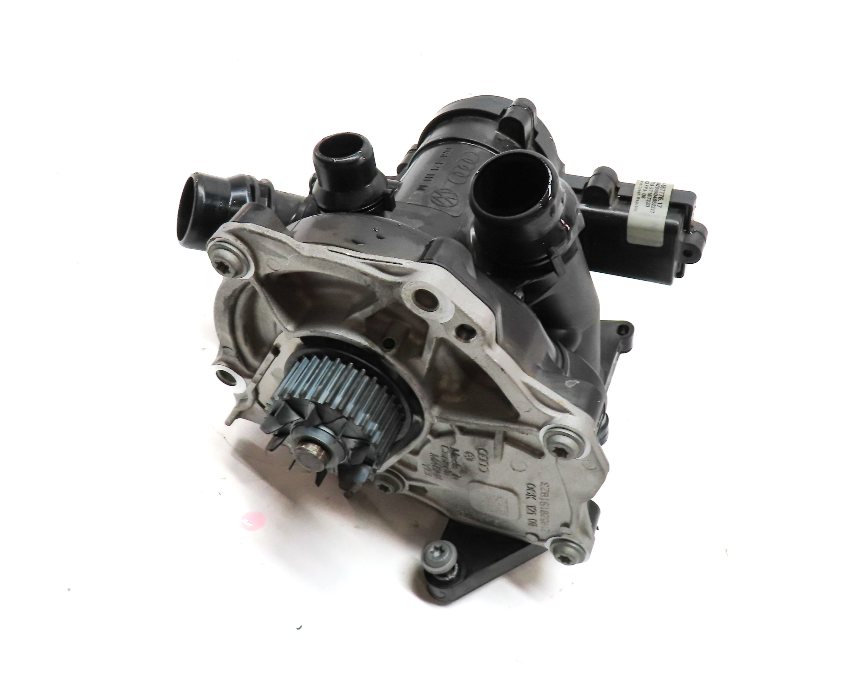 2019 AUDI Q5 (FY 80A) 2.0L (DJYA) ENGINE WATER PUMP THERMOSTAT HOUSING ASSEMBLY — exact item pictured